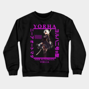 YoRHa 2-gou B-gata Nier Automata Crewneck Sweatshirt